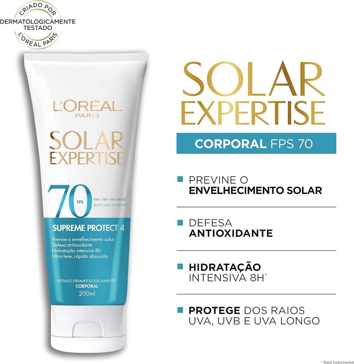 L'Oréal Paris Protetor Solar Corporal FPS 70 200ml