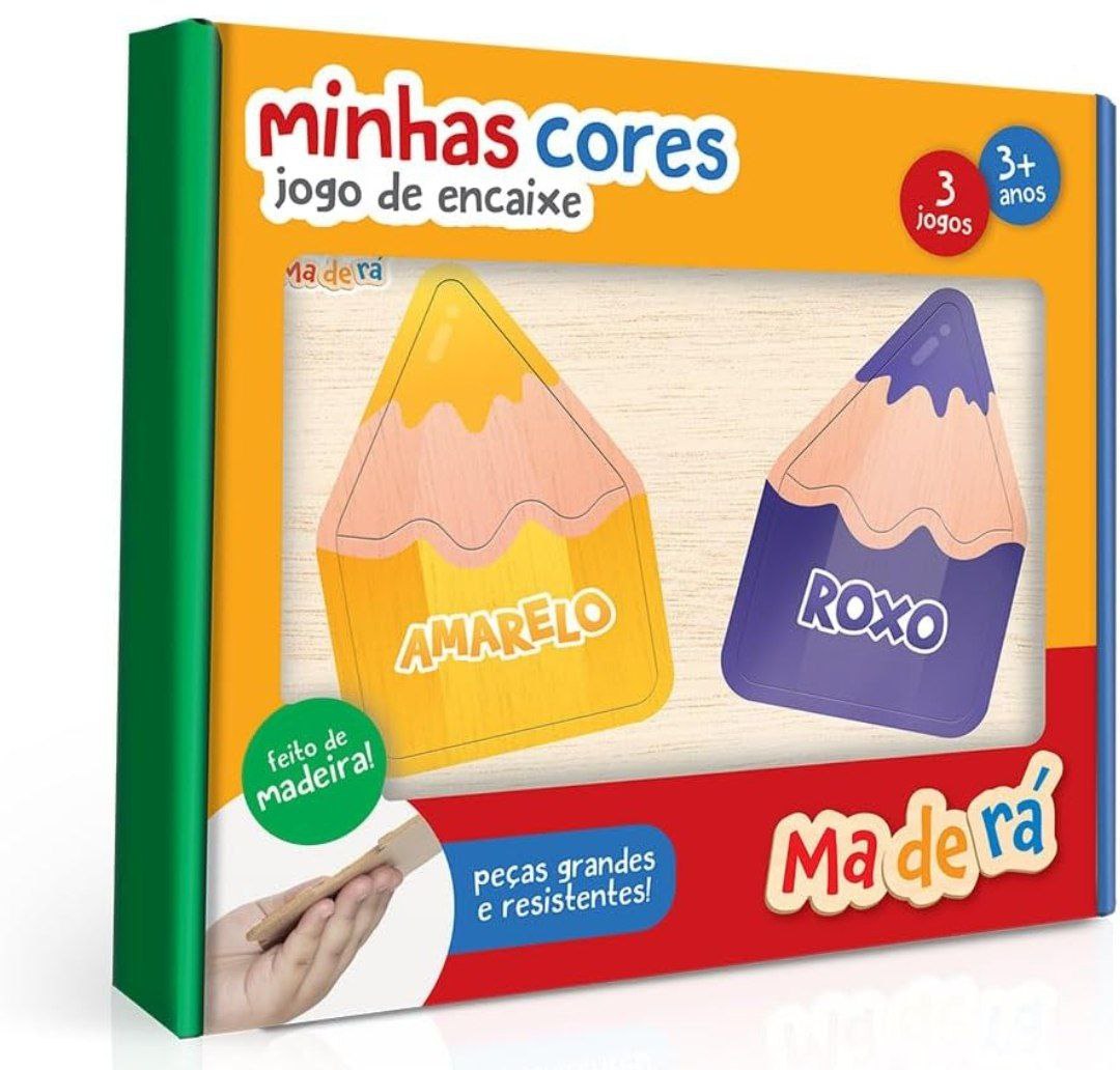 Minhas cores - Jogo de encaixe