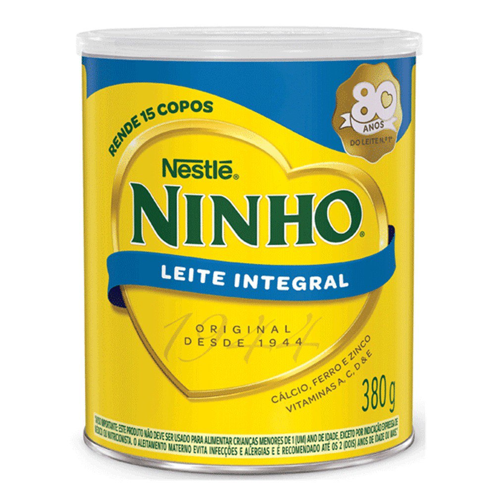 Ninho - Leite em Pó, Integral, 380g