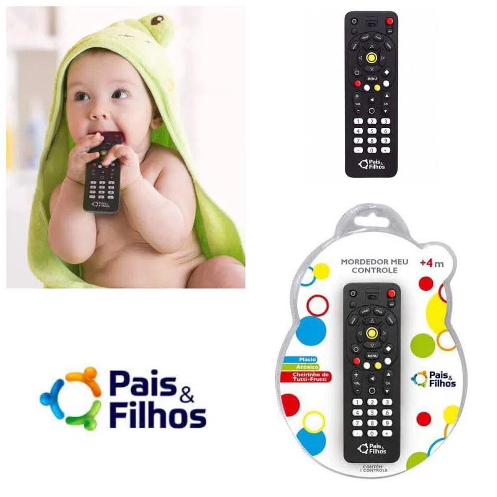 Pais & Filhos Mordedor Meu Controle,multi-colored,Tamanho único