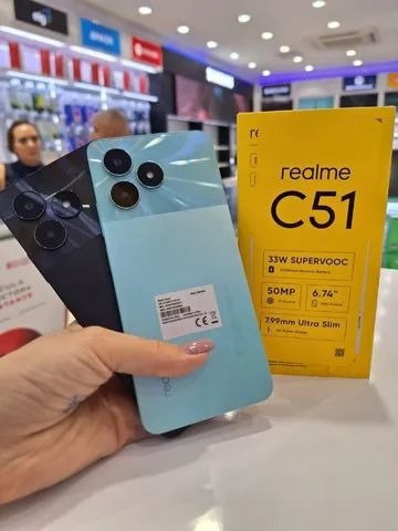 Realme C51 Dual Sim 128 Gb Preto 4 Gb Ram