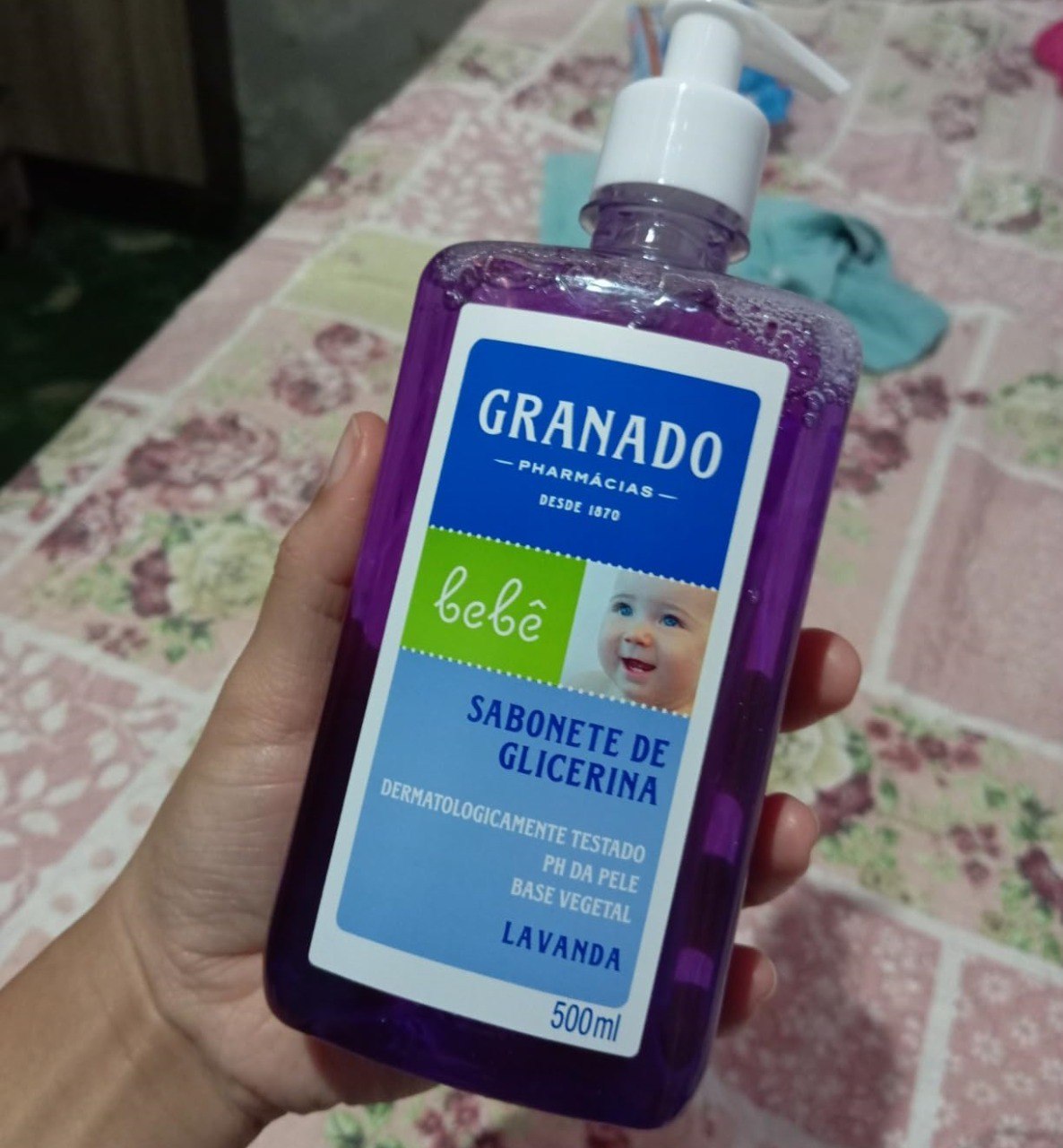 Sabonete Líquido Granado Bebê Lavanda 500ml