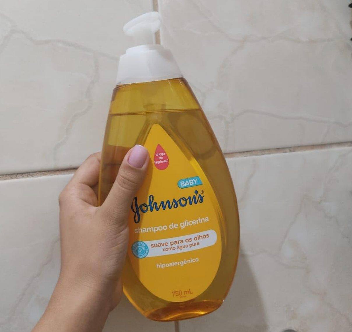 Shampoo Glicerina Johnson's Baby 750ml (Grandão)