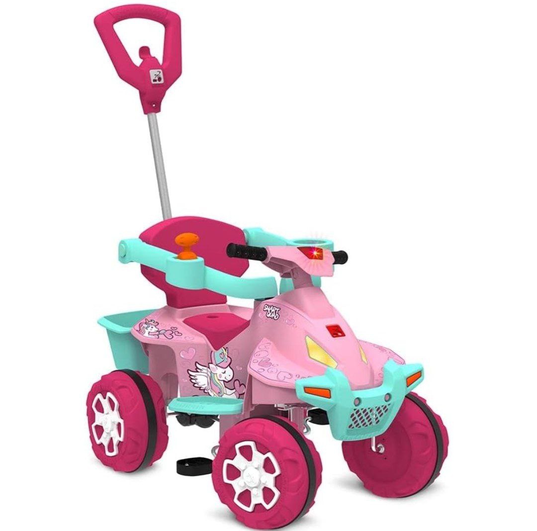 Smart Quad Passeio & Pedal (Rosa)