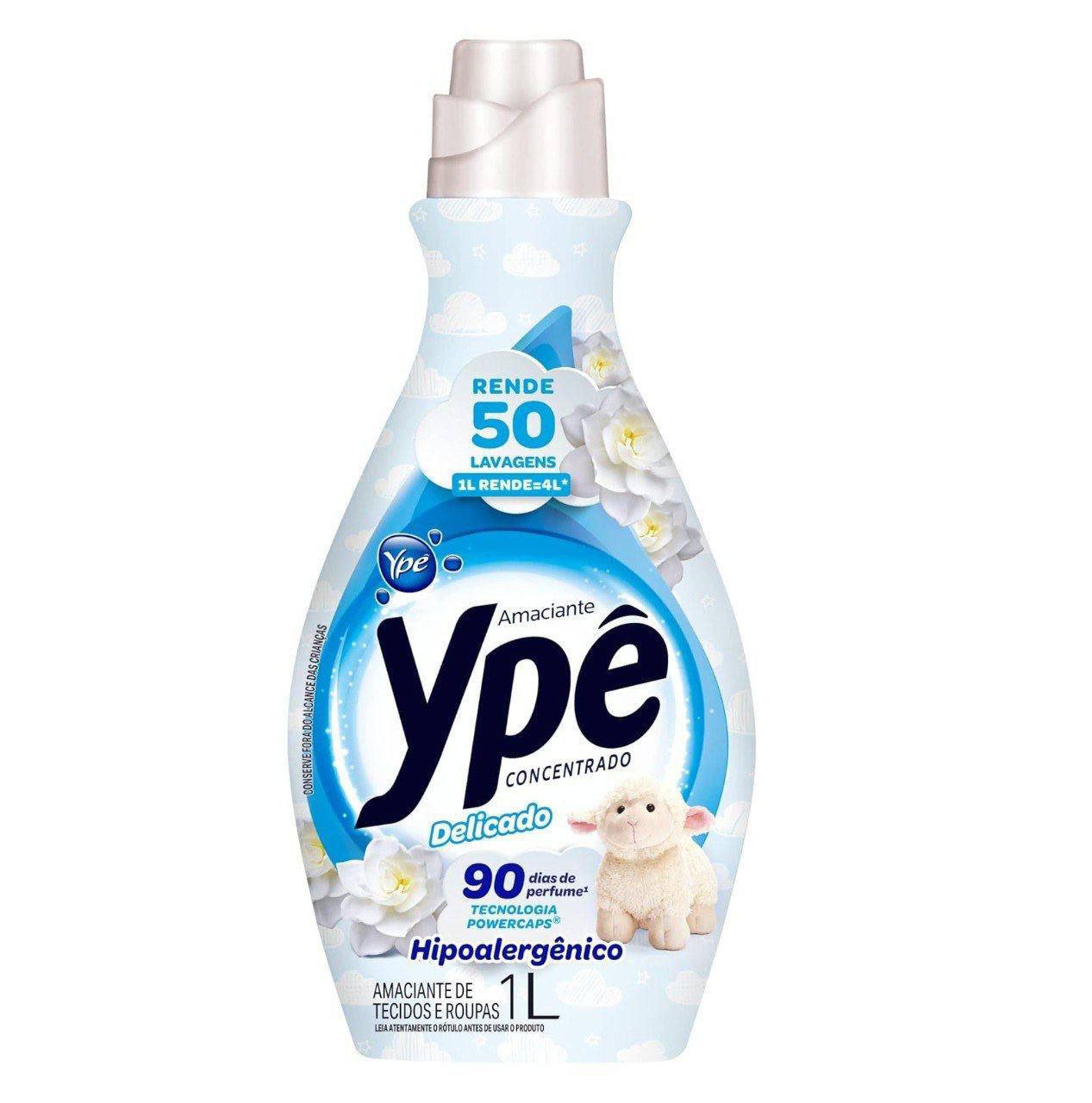 Ypê Amaciante Concentrado Delicado 1L