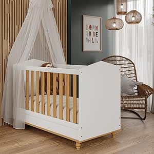 Os 5 Melhores Berços Montessorianos para Bebês em 2024 Berço Americano Mini Cama Montessoriano Branco Marrom
