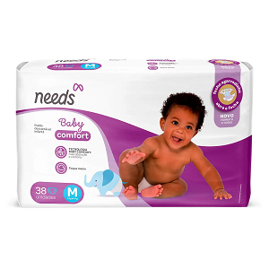 Fralda Needs Baby Comfort é boa