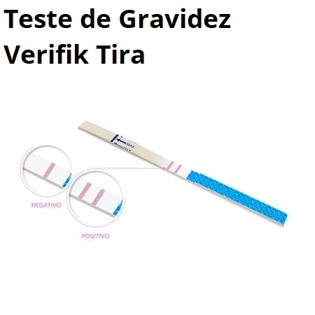 Resultado Teste de Gravidez Verifik Tira Resultado Teste de Gravidez Verifik Tira Positivo
