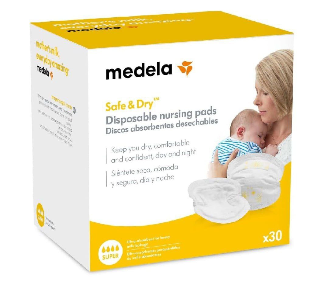 Absorvente Descartável Para Seios Medela 30 Unidades