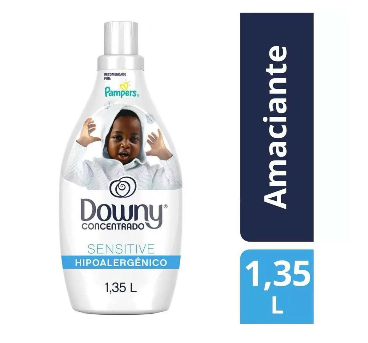 Amaciante Concentrado Downy Sensitive Hipoalergênico 1,35L
