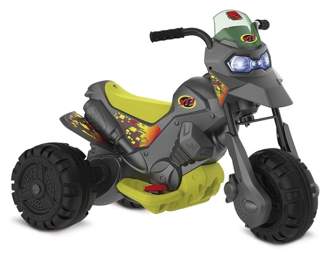 Bandeirante Moto XT3 Titanium Eletrica 6V, Modelo: 2704, Cor: Cinza
