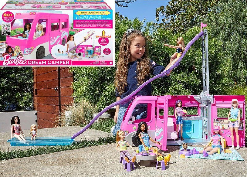 Barbie Estate Conjunto de Brinquedo Trailer dos Sonhos