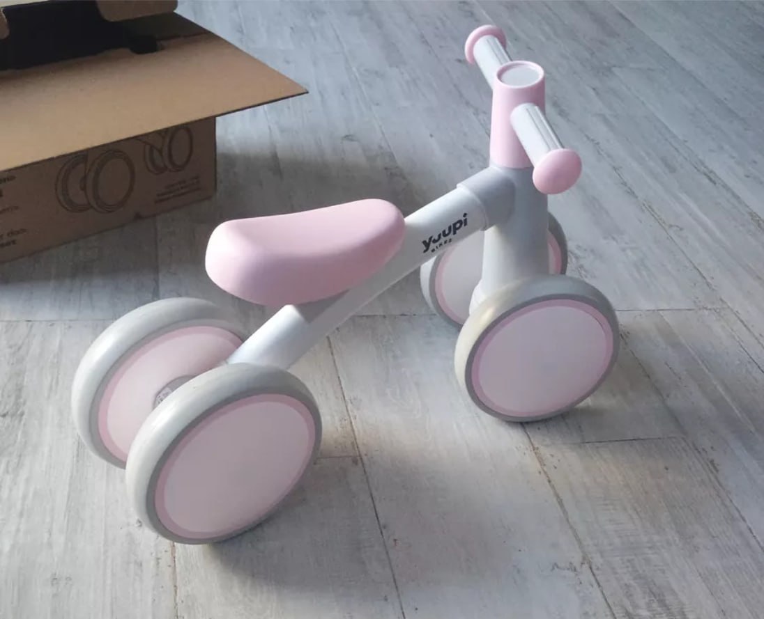 Bicicleta De Equilíbrio 4 Rodas Yuupi