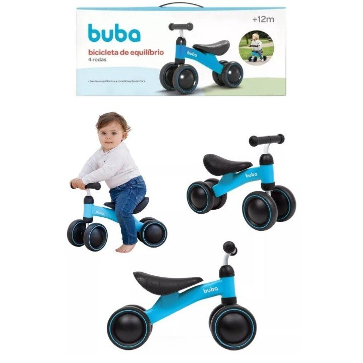 Bicicleta De Equilíbrio - Buba - Azul
