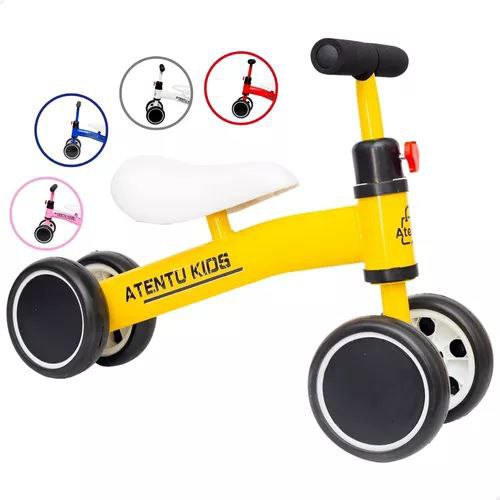 Bicicleta Infantil De Equilíbrio - Atentu Kids - 4 cores disponíveis