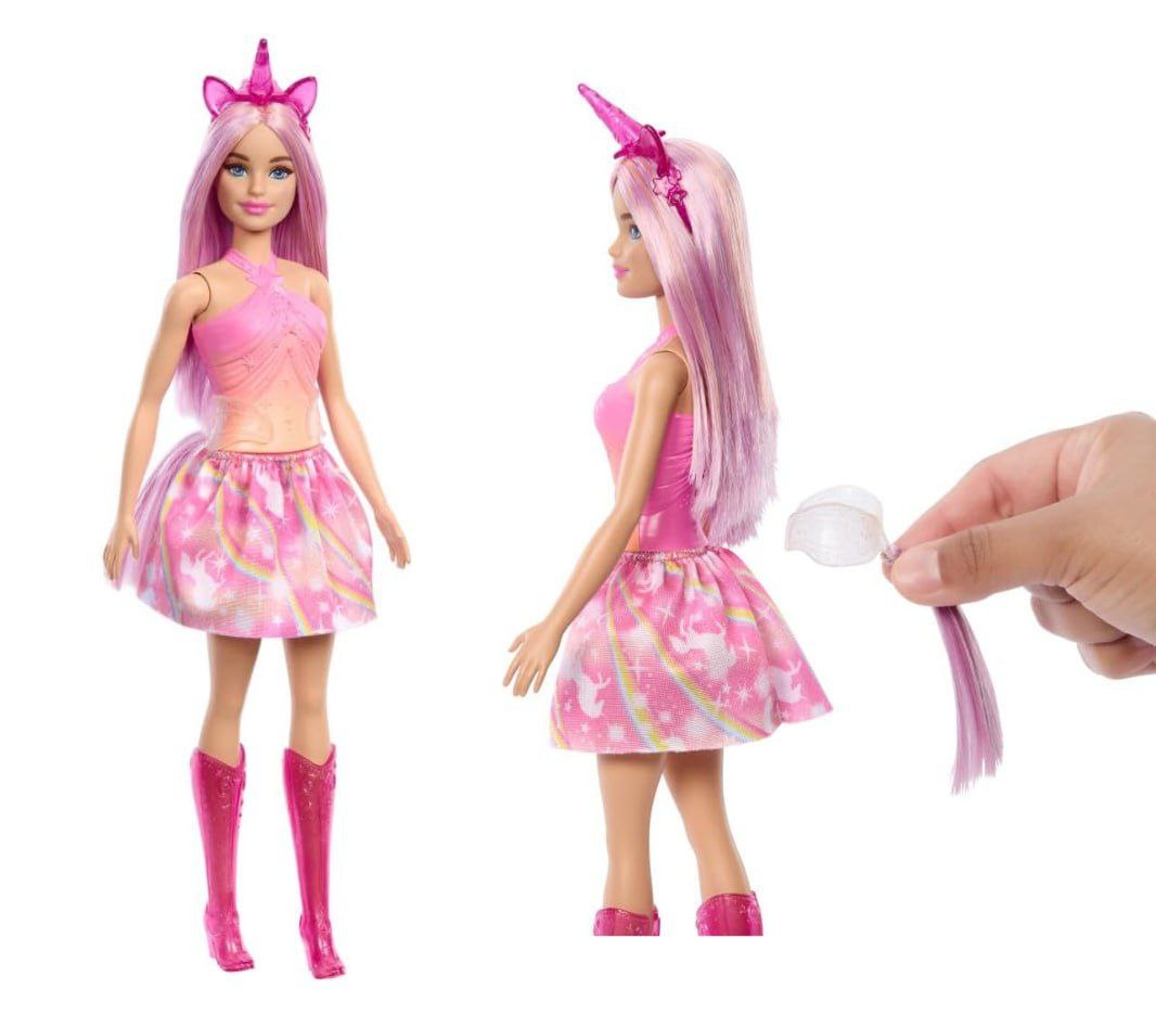 Boneca Barbie Um Toque de Mágica acessórios brilhantes