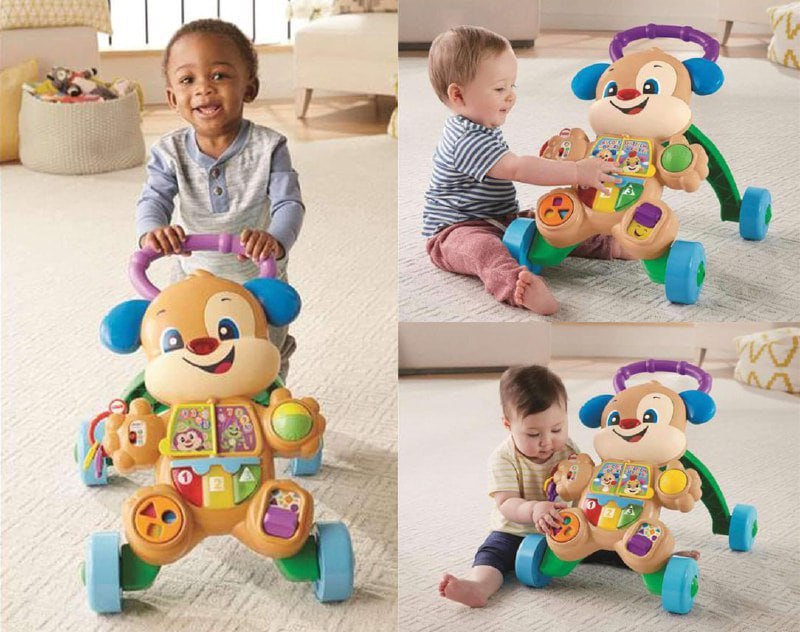 Cachorrinho que Anda, Aprender e Brincar Fisher Price Mattel