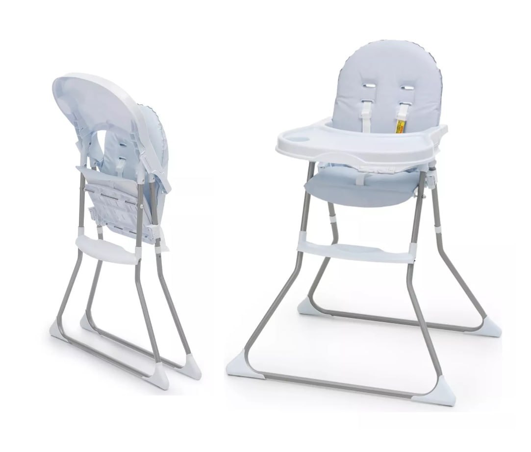 Cadeira de Alimentação Até 23kg Azul Galzerano