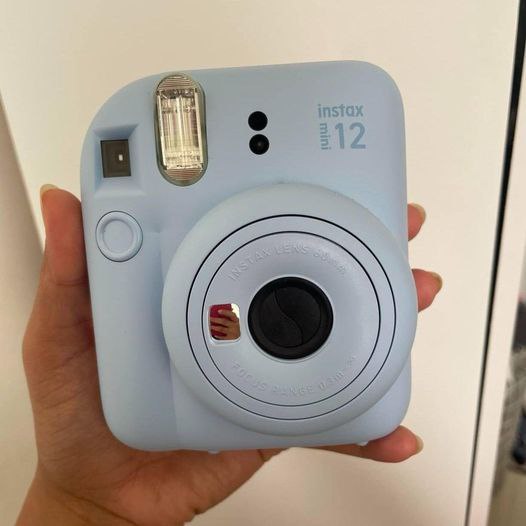 ▪️ Câmera Instantânea Fujifilm Instax Mini 12 Cor Pastel Blue