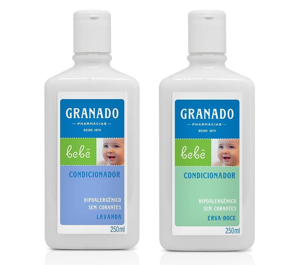 Condicionador Bebê Lavanda, Granado, Branco, 250Ml