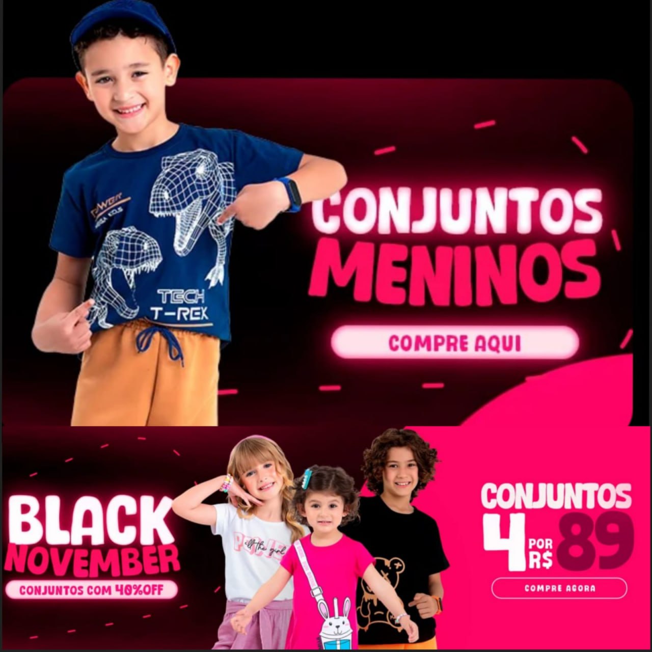 😍Conjuntos  Menino