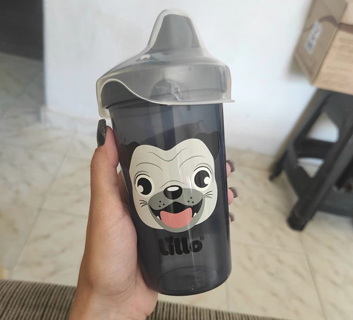 Copo Antivazamento Max Lillo Funny Cachorro 320ml