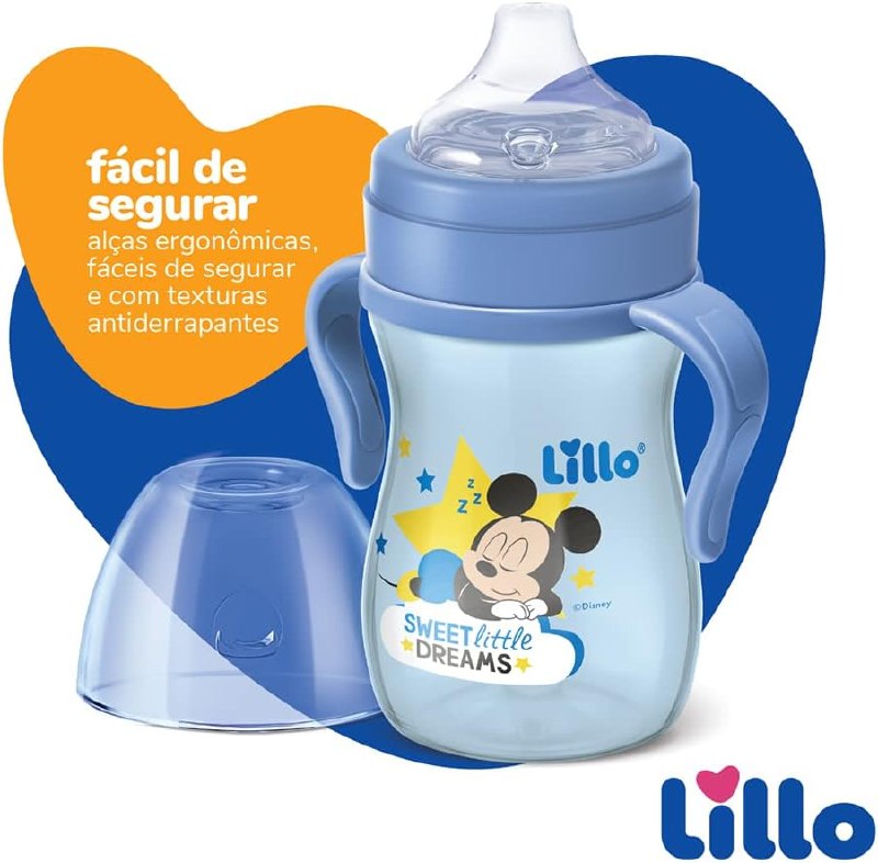 Copo de Aprendizado Disney 240ml - Mickey Lillo
