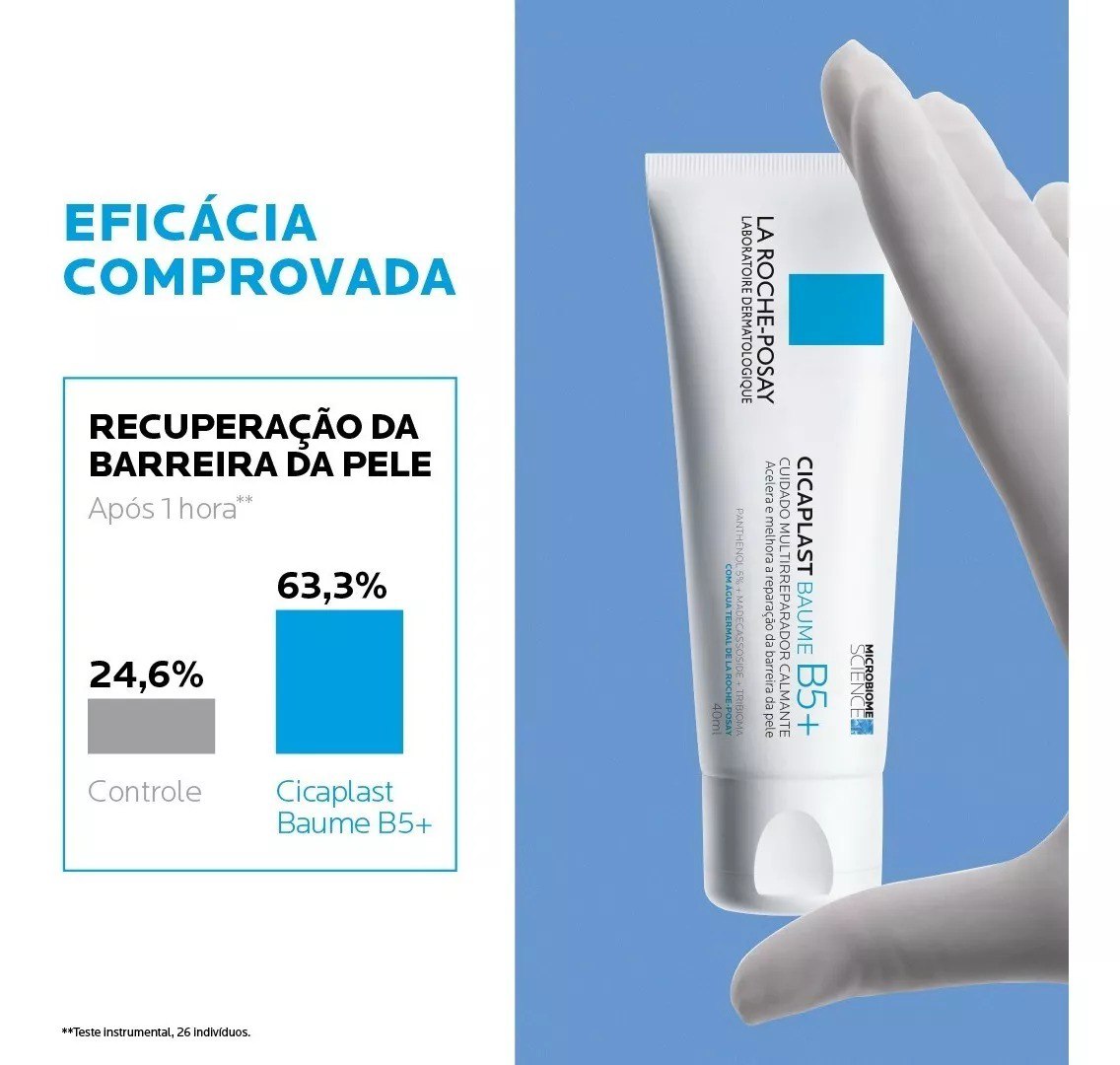 Creme Multirreparador Cicaplast Baume B5+ 40ml La Roche-posay