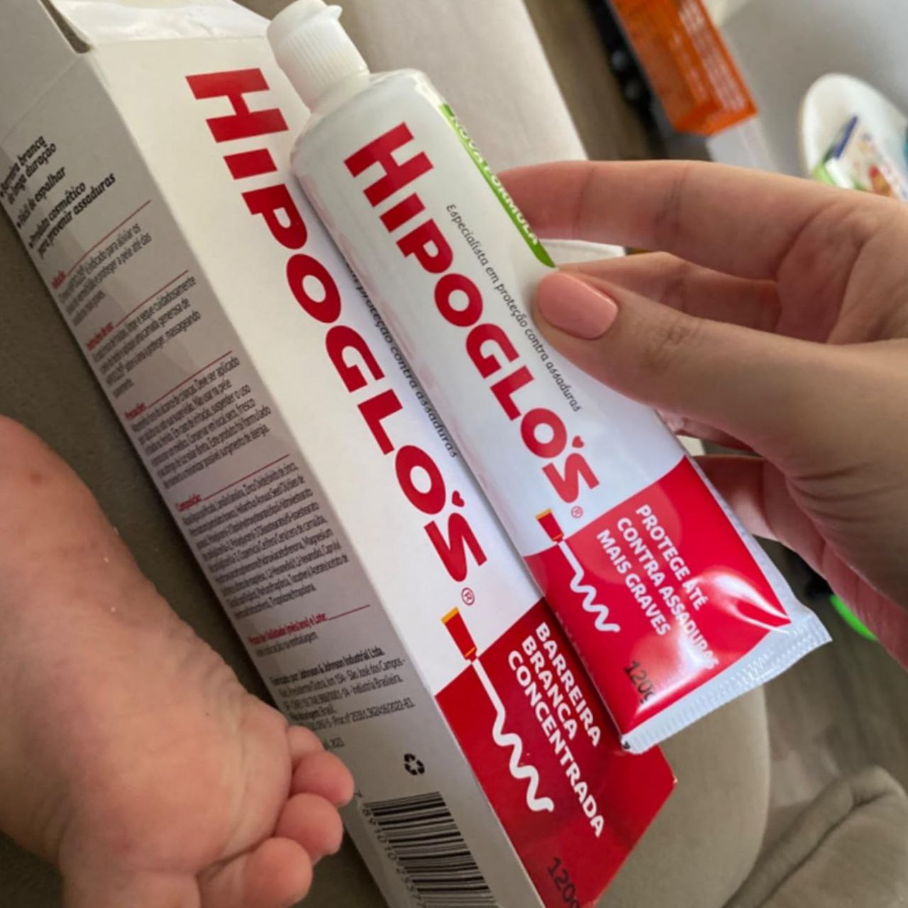 Creme Preventivo de Assaduras Hipoglós Original 120g