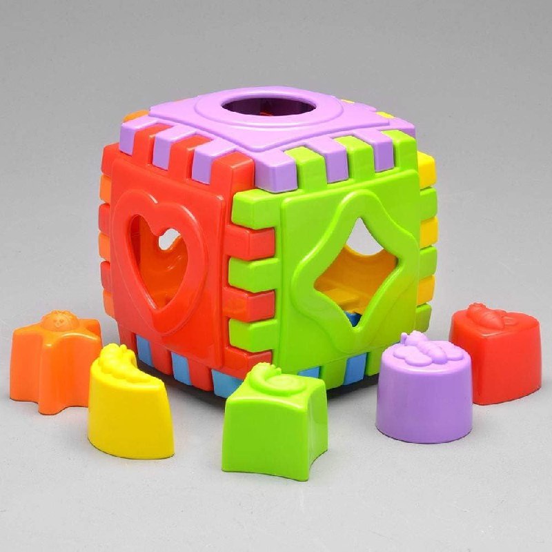 Cubo Didático Baby Cube Solapa Multicor Maral