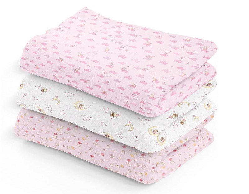 Cueiro Flanelado Papi Estampado 80Cm X 80Cm Contem 03 Un
