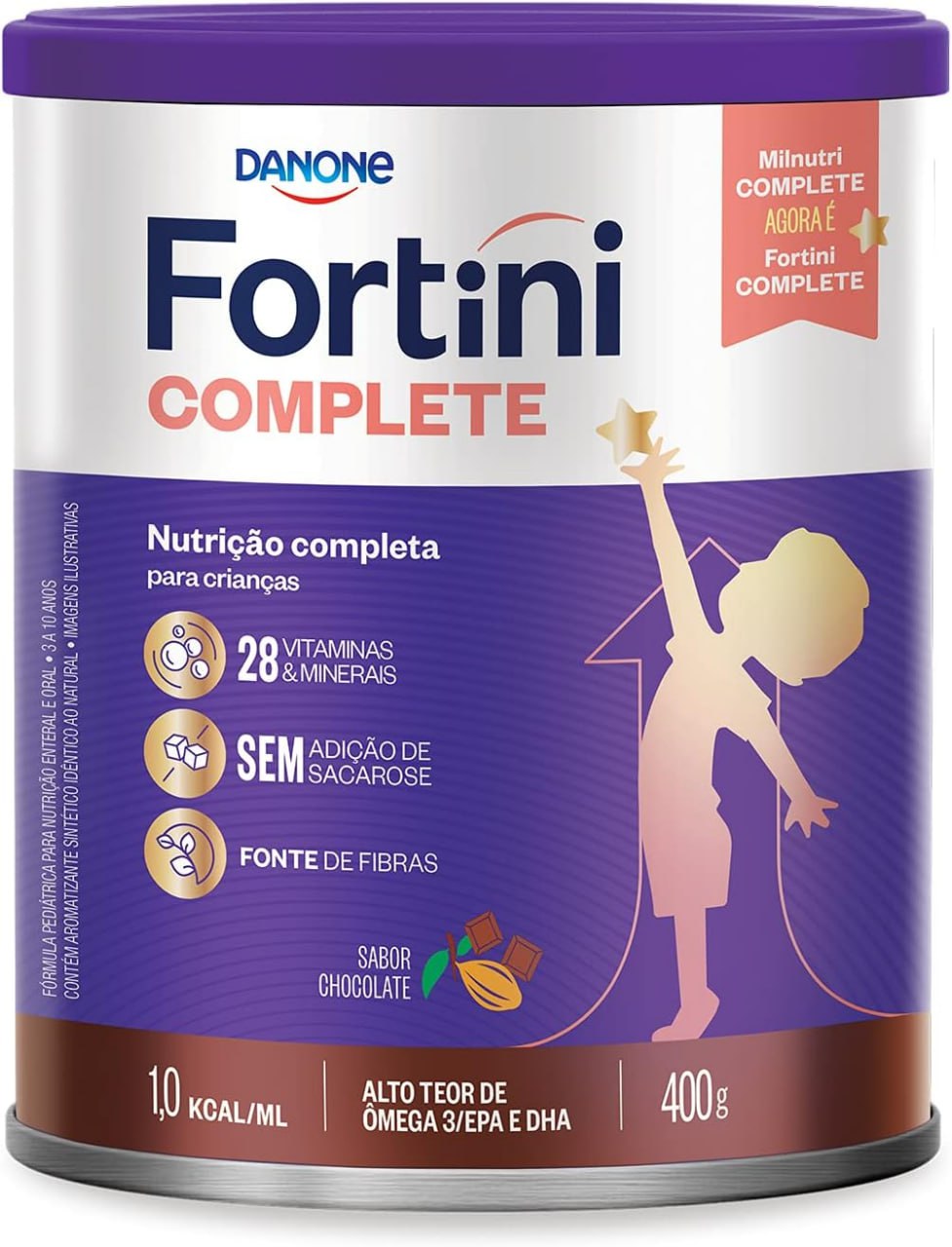 ✨Danone Nutricia Fortini Complete Chocolate 400g