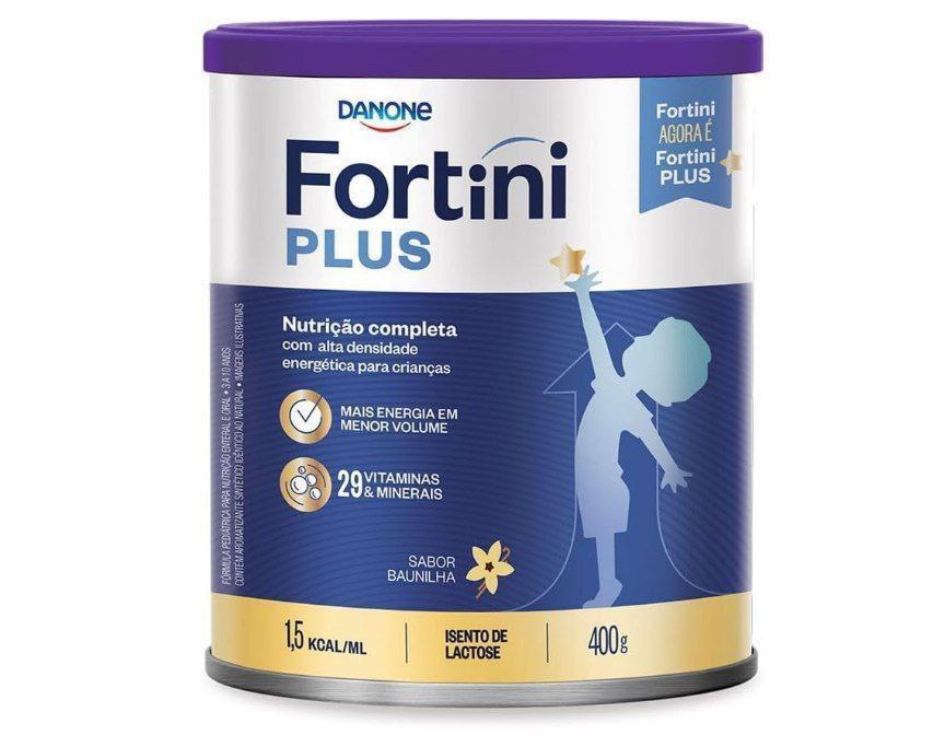 Danone Nutricia Fortini Plus Pó Baunilha Danone 400G