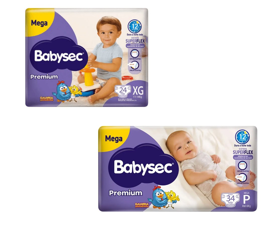 Fralda Babysec Premium