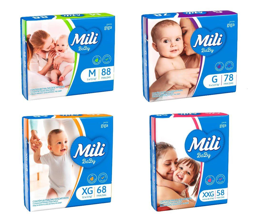 Fralda Mili Baby Giga