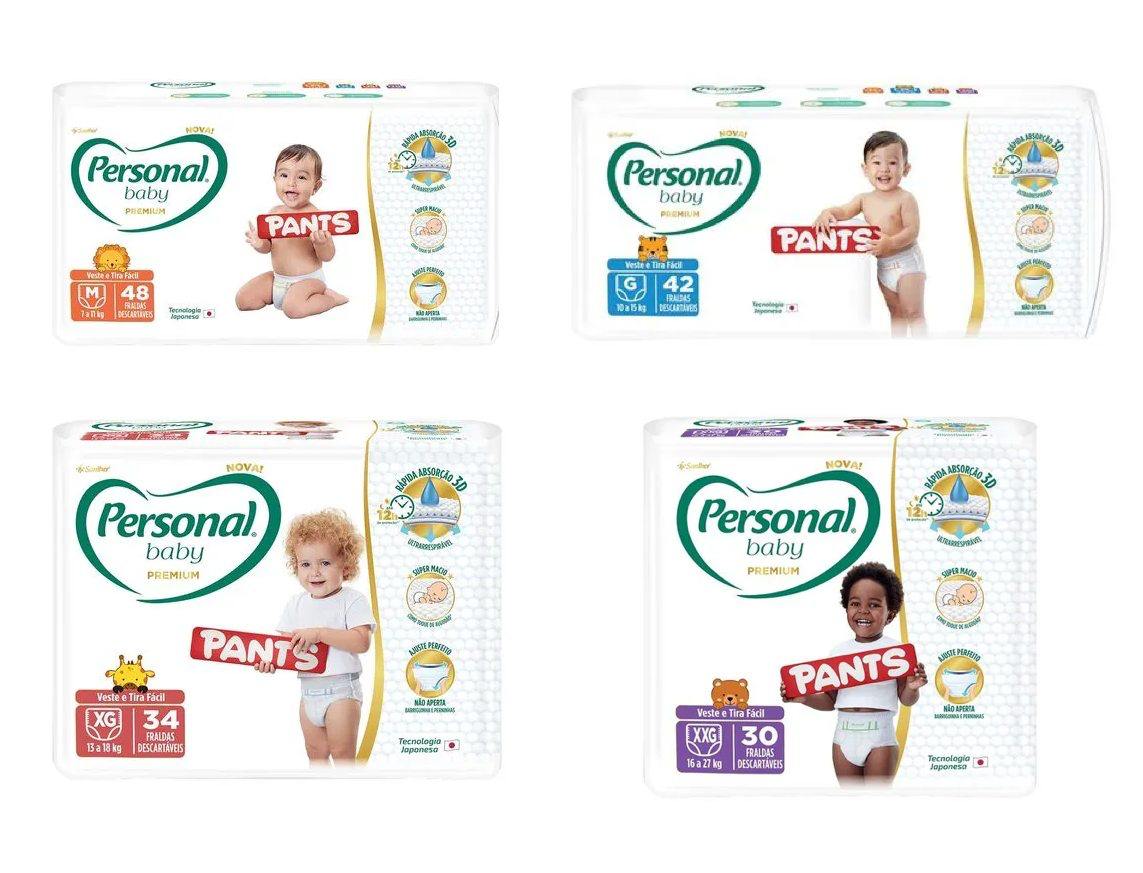Fralda Personal Premium Pants Roupinha