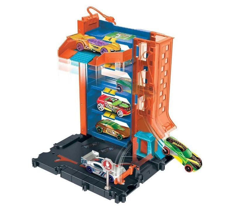Hot Wheels Pista de Brinquedo Garagem