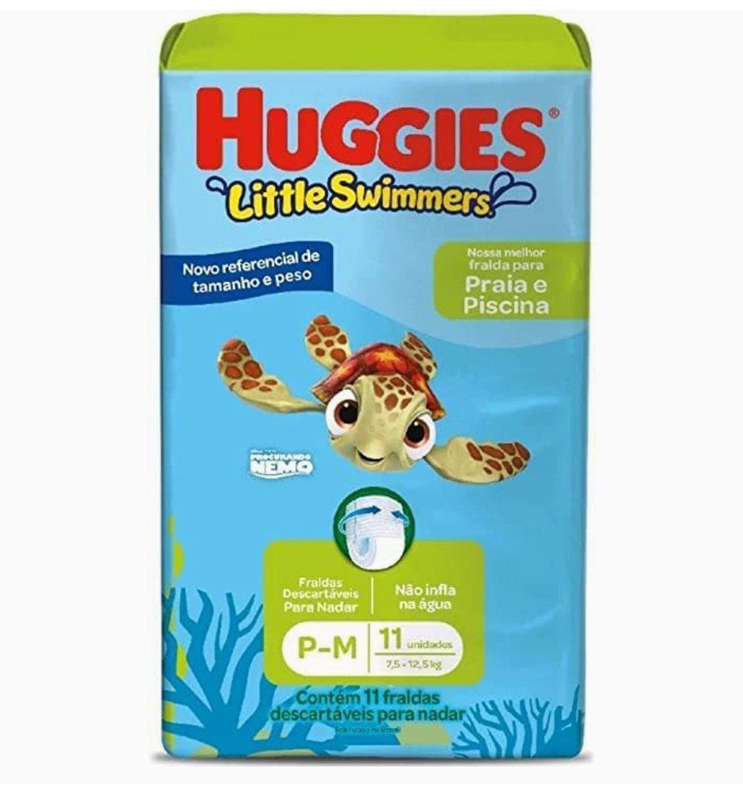 HUGGIES Fralda Infantil Little Swimmers P/M 11 Unidades Huggies