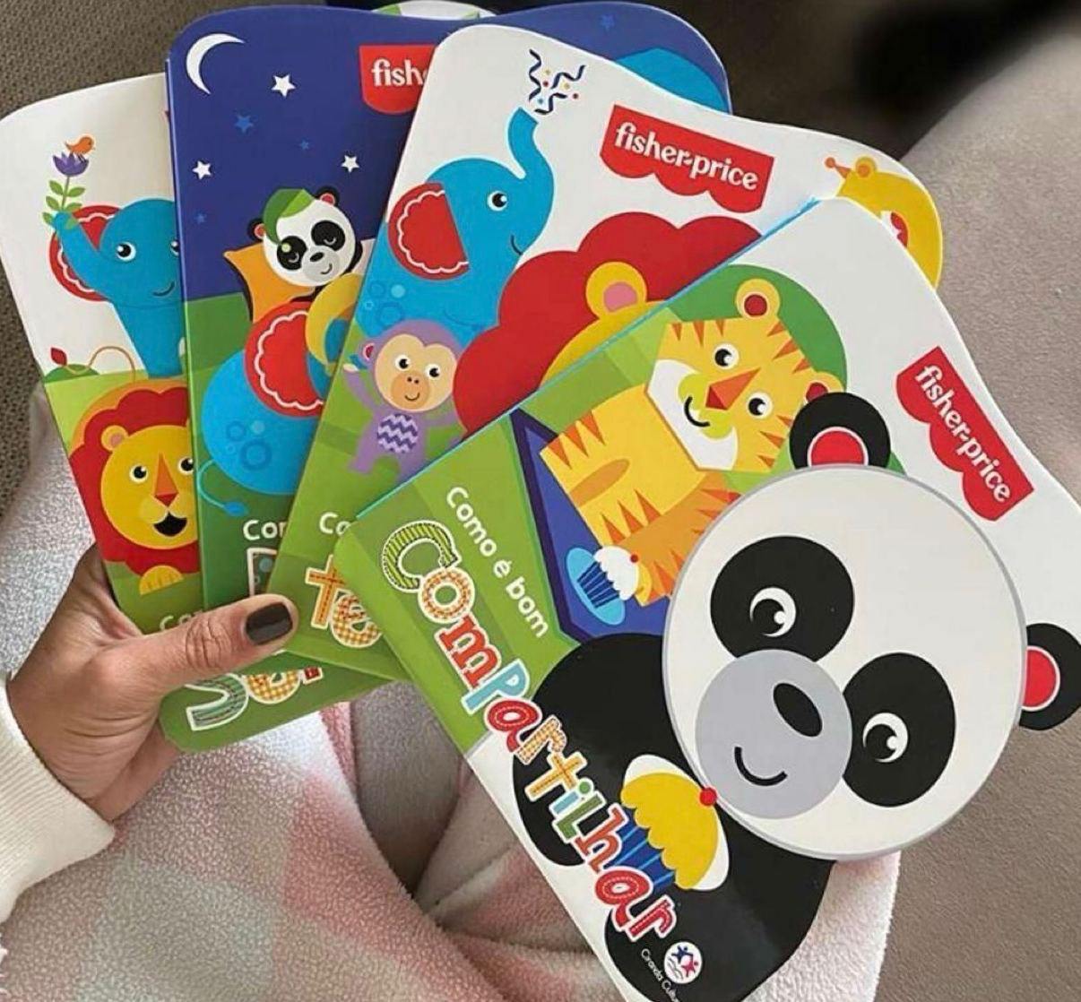 Kit Livros Coleção Como é Bom Fisher-Price (4 livros)