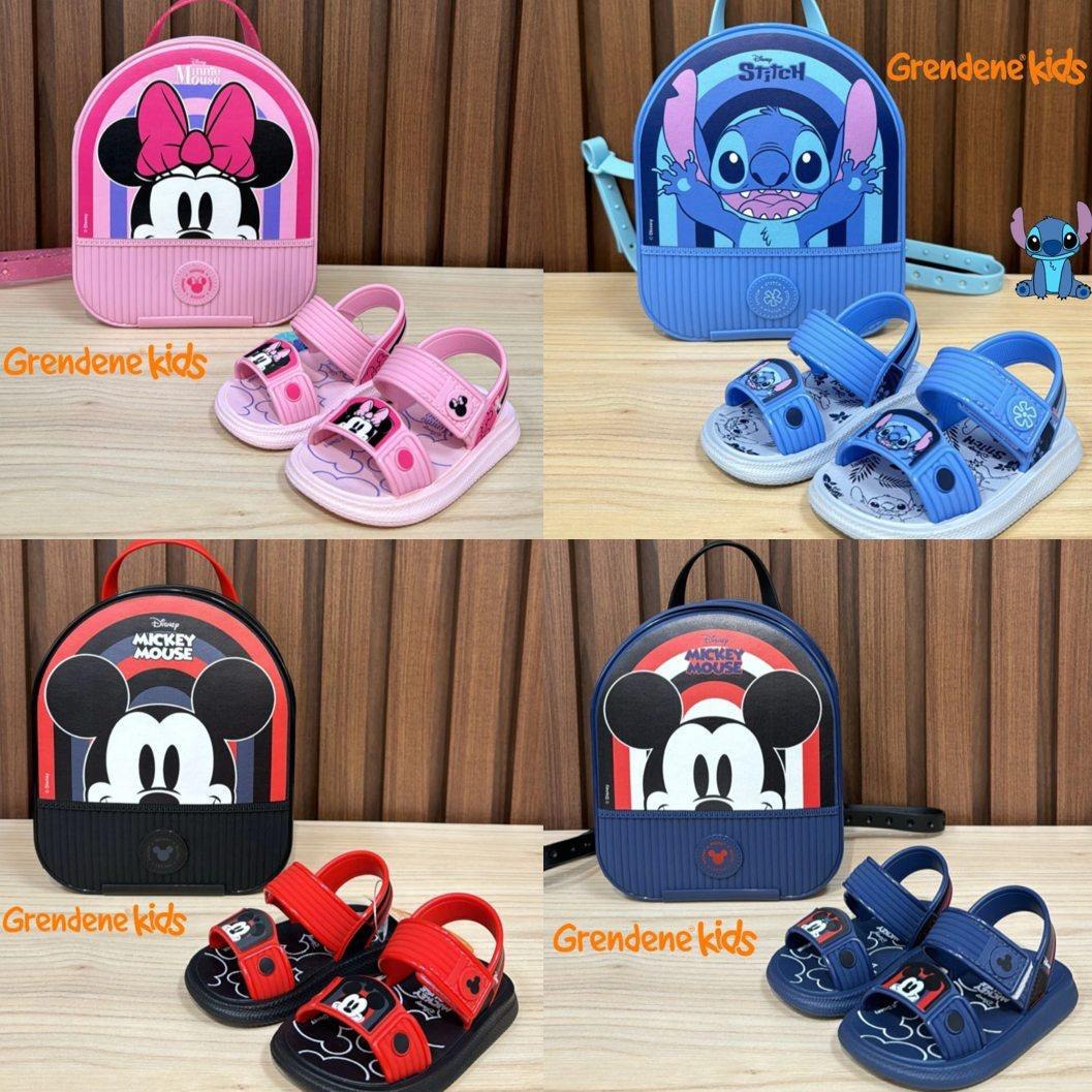 Kit Sandália + Mochila Disney Baby Grendene Kids (17 ao 25)