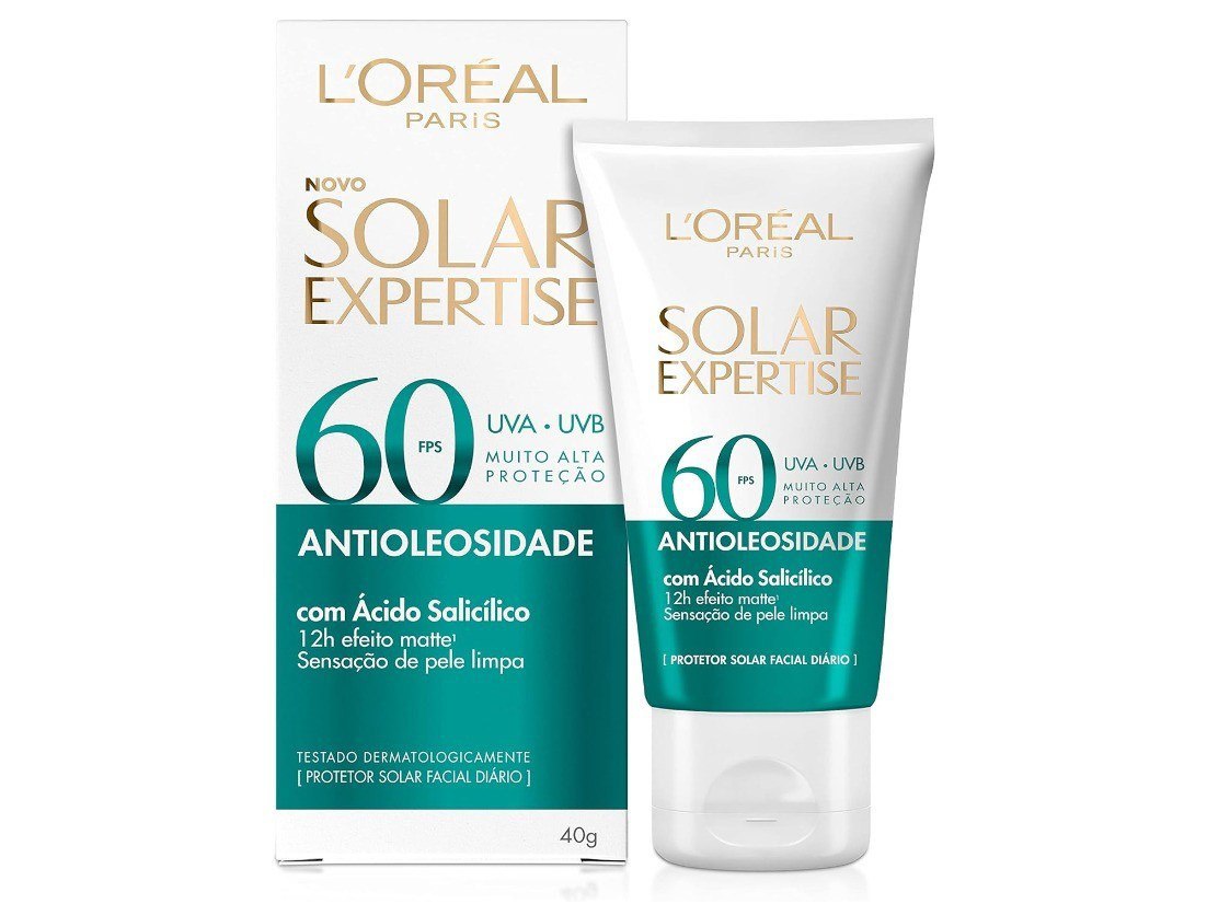 L'Oréal Paris Protetor Solar Facial Antioleosidade FPS60 40g