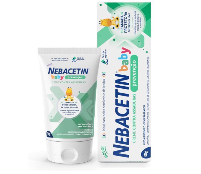 Nebacetin Baby Creme Prevenção BG 30G