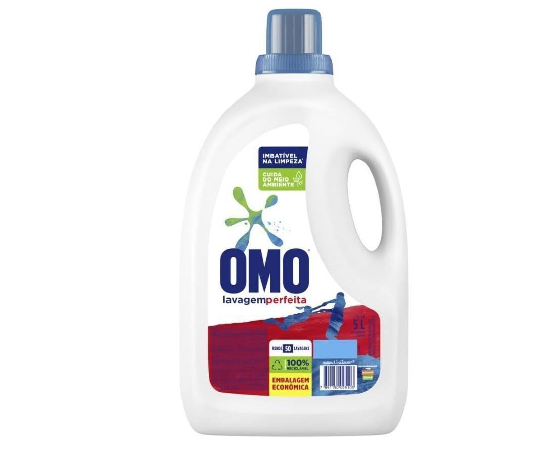 OMO Lavagem Perfeita - Sabão Líquido 5L