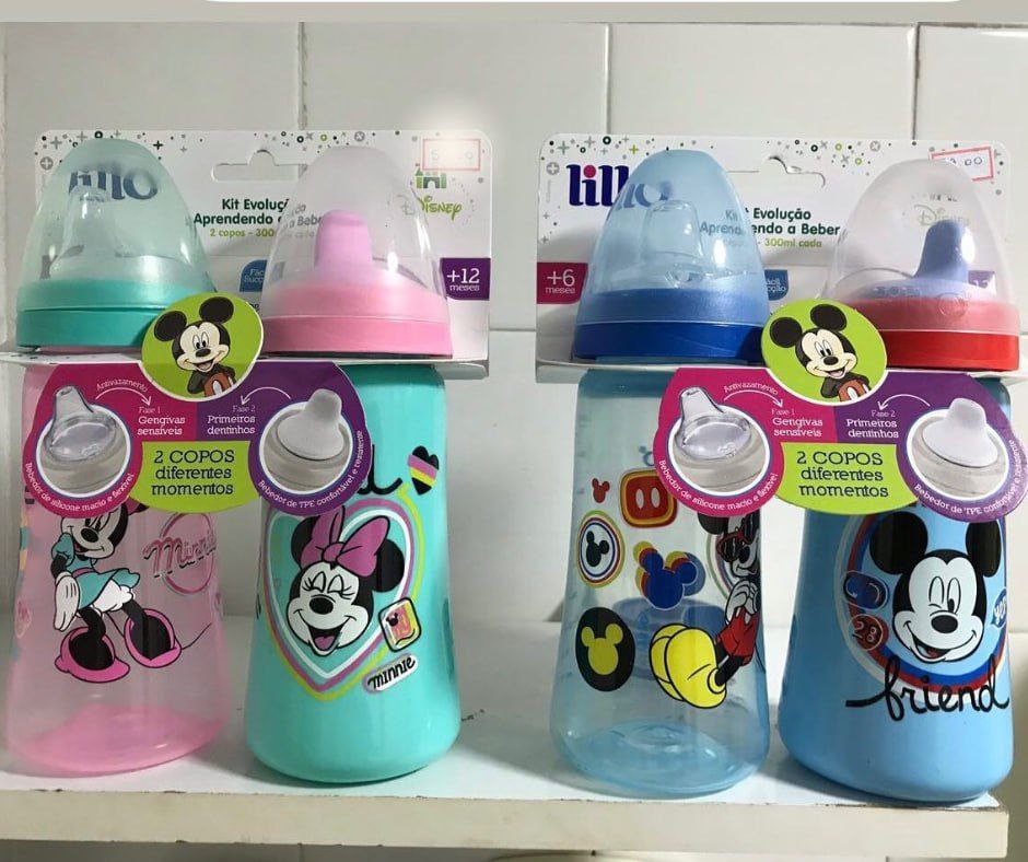 Pack 2 Copos Colors Disney - Lillo