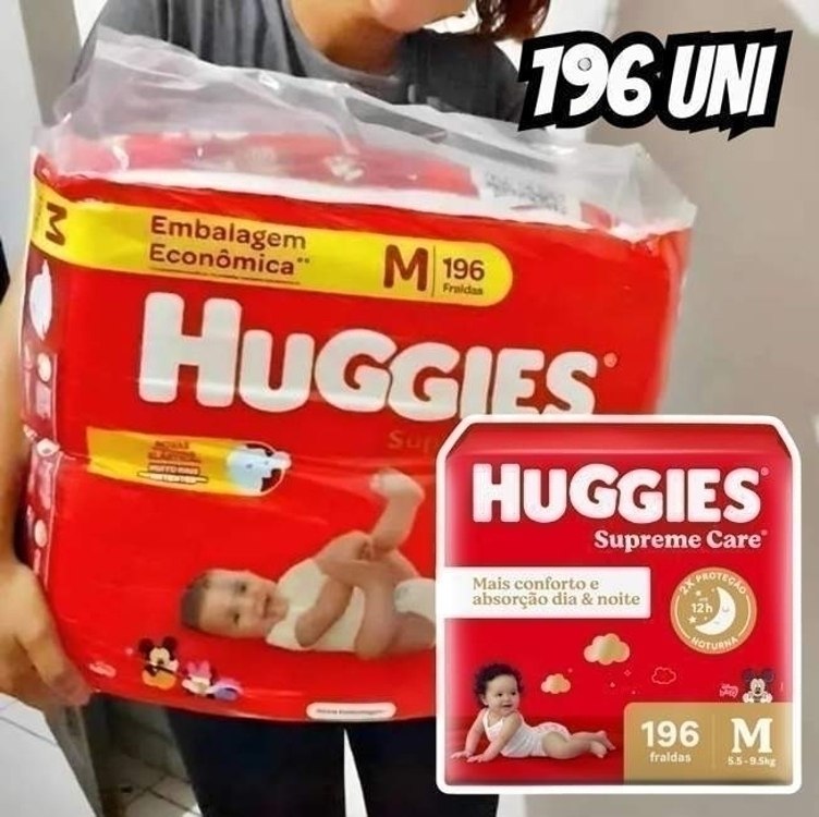 PARA DURAR O MÊS TODO! PACOTÃO Saindo a R$ 0,80 centavos Cada Unidade 👶🏻 ‼️ #Amazon