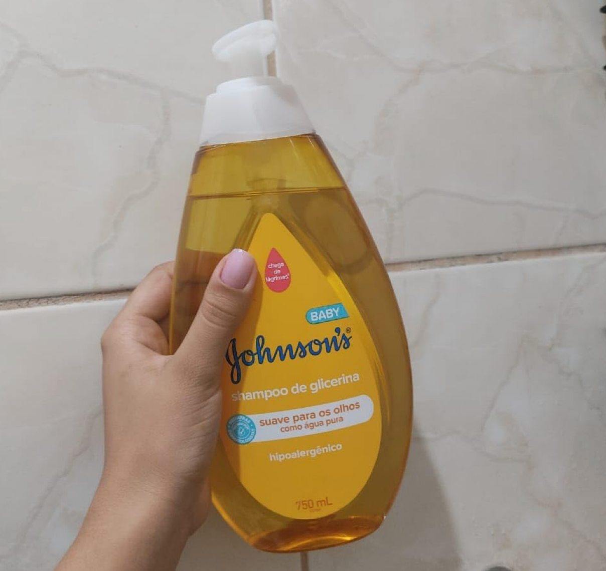 Shampoo Glicerina Johnson's Baby 750ml (Grandão)