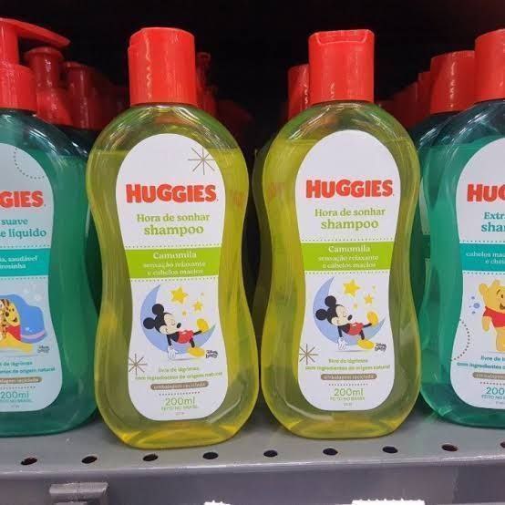 Shampoo Infantil Huggies Chá de Camomila 200ml