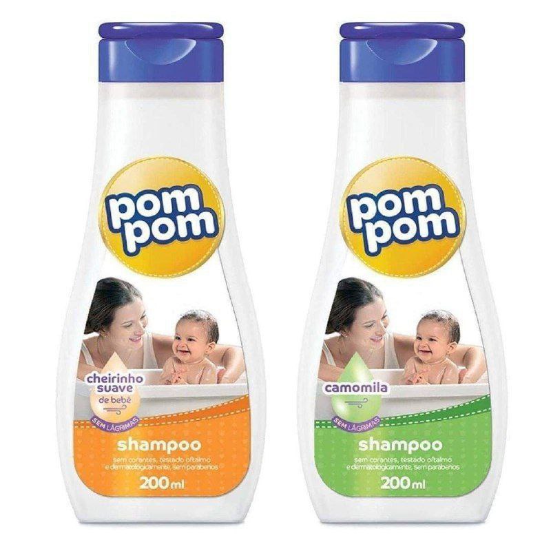 Shampoo Pom Pom 200Ml - Camomila ou Suave