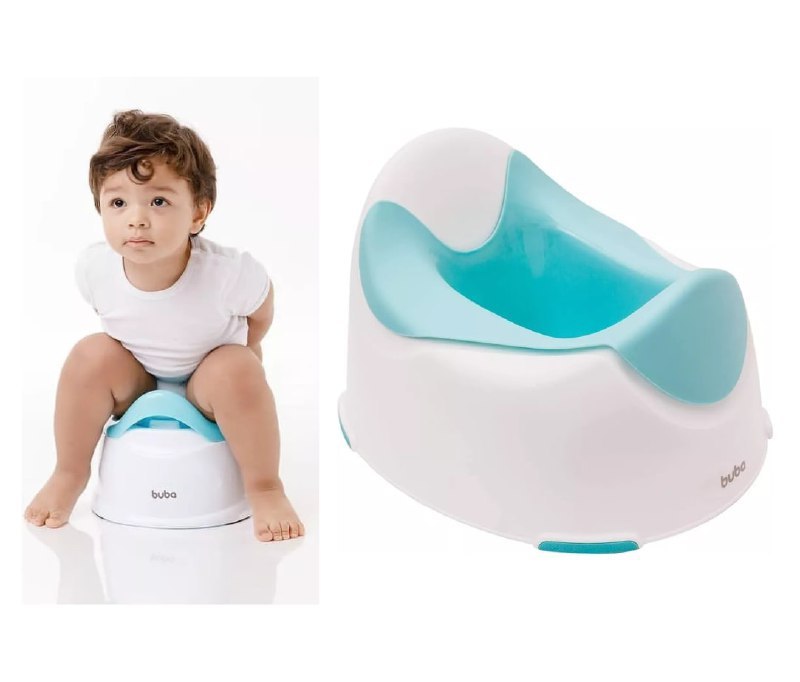 Troninho Infantil Azul Buba
