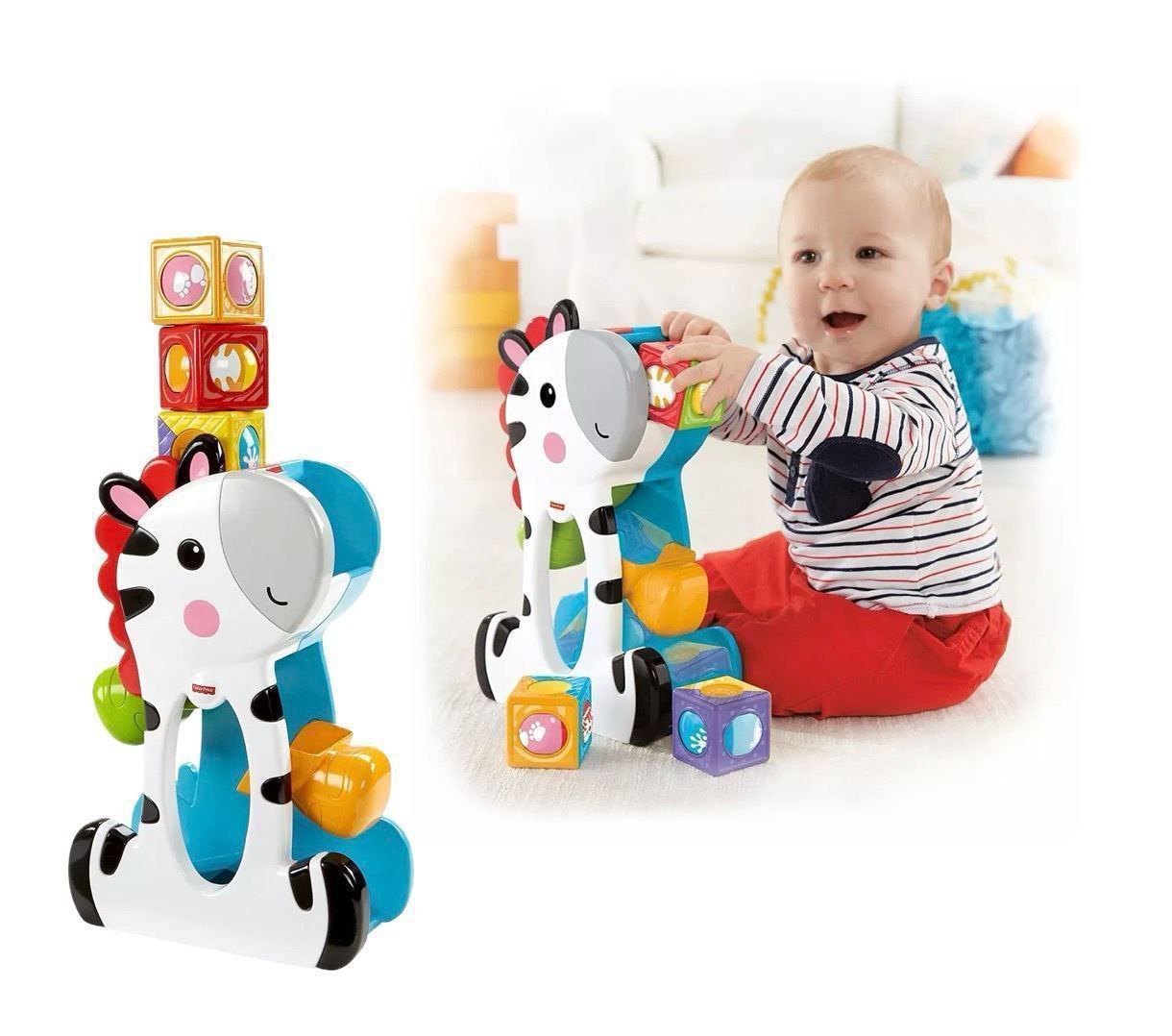 Zebra Blocos Surpresa - Fisher Price